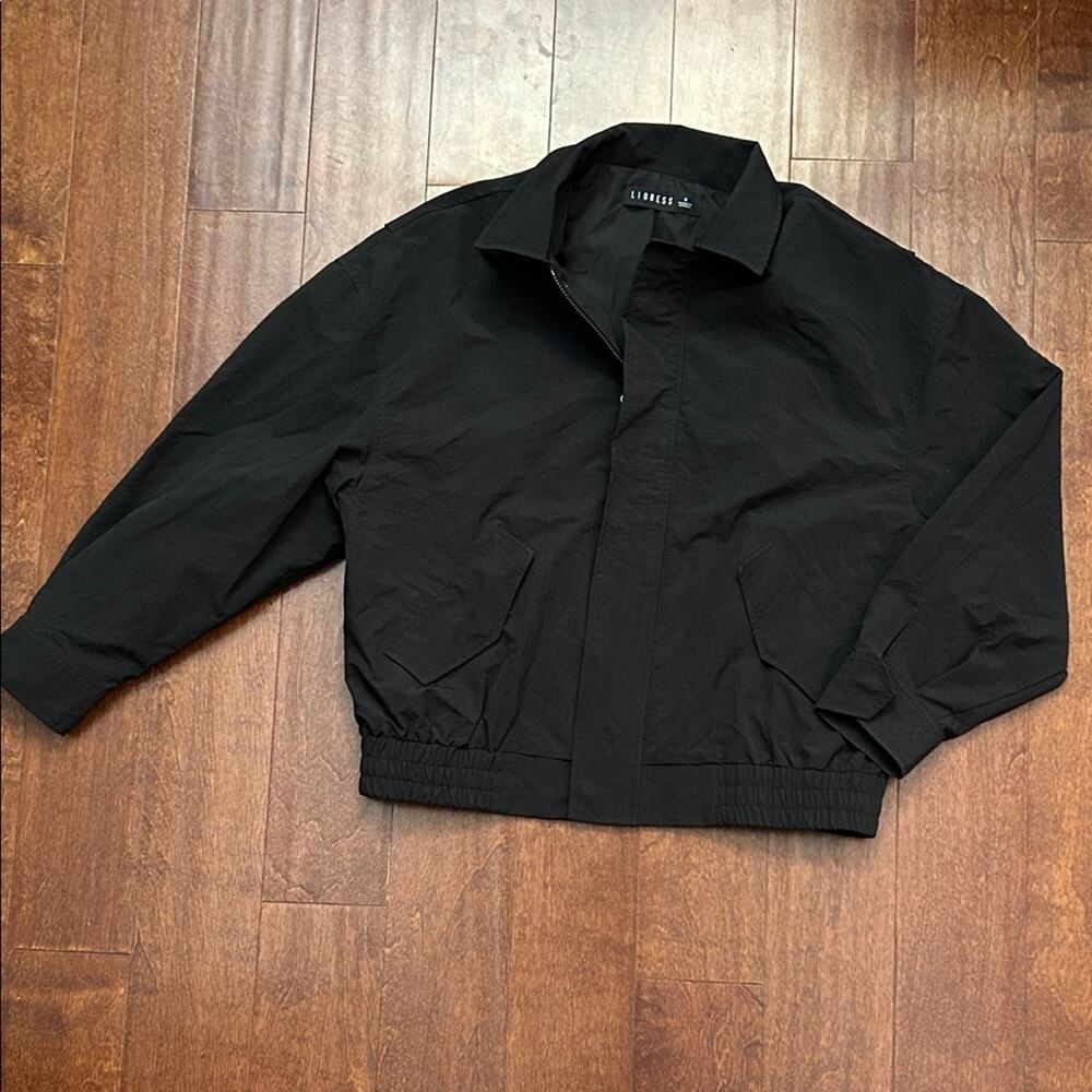 Lioness Women’s Kenny Bomber Jacket in Onyx Black, Size Small - Picture 4 of 16